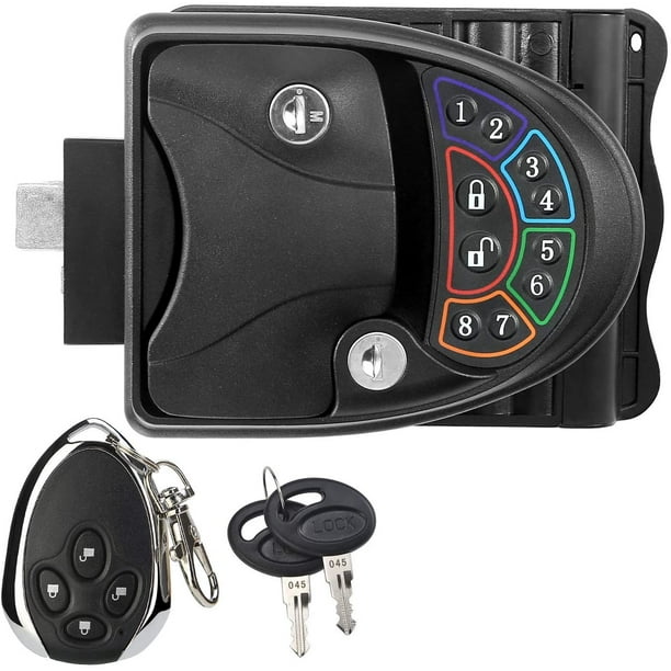 Wireless Remote Fob for Carmtek RV Keyless Entry Door Lock Latch Handle RV Remote Key Fob for Carmtek RV Door Lock 